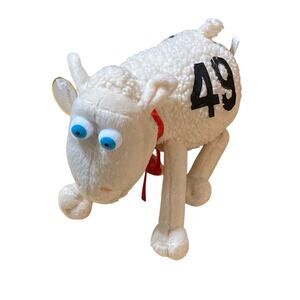 Serta‎ Counting Sheep #49 Brent Sherman Racing NASCAR Plush Stuffed Animal 7”